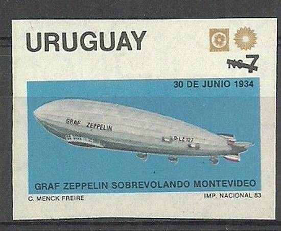 Znaczek Urugwaj 1983 Mi 1672ND Czyste **