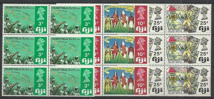 Znaczek Fidżi 1969 Mi 249-251 Czyste **