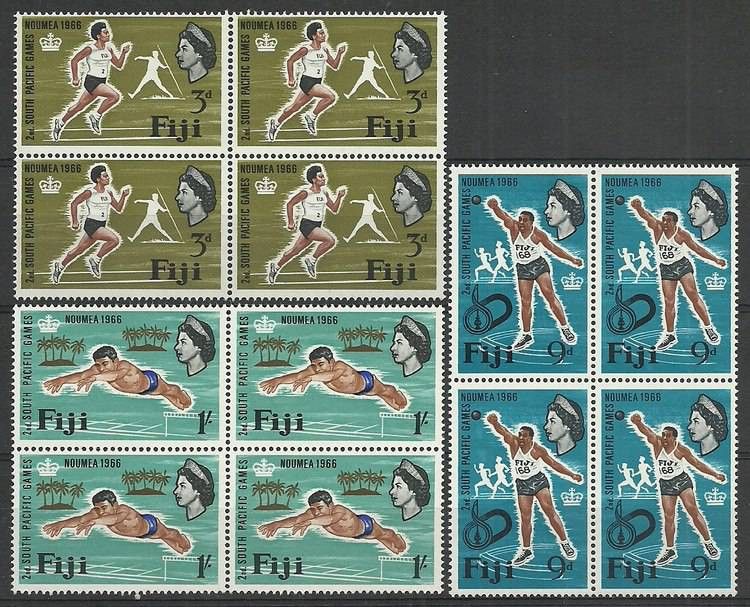 Znaczek Fidżi 1986 Mi 198-200 Czyste **