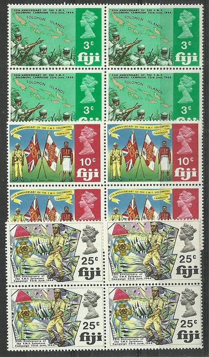 Znaczek Fidżi 1969 Mi 249-251 Czyste **
