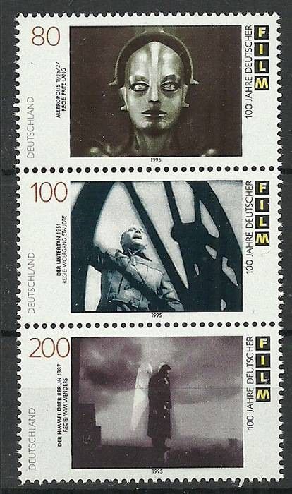 Znaczek Niemcy 1995 Mi 1815-1817 Czyste **