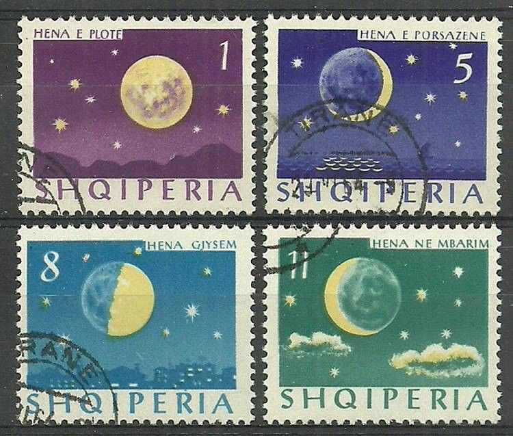 Znaczek Albania 1964 Mi 839-842 Stemplowane
