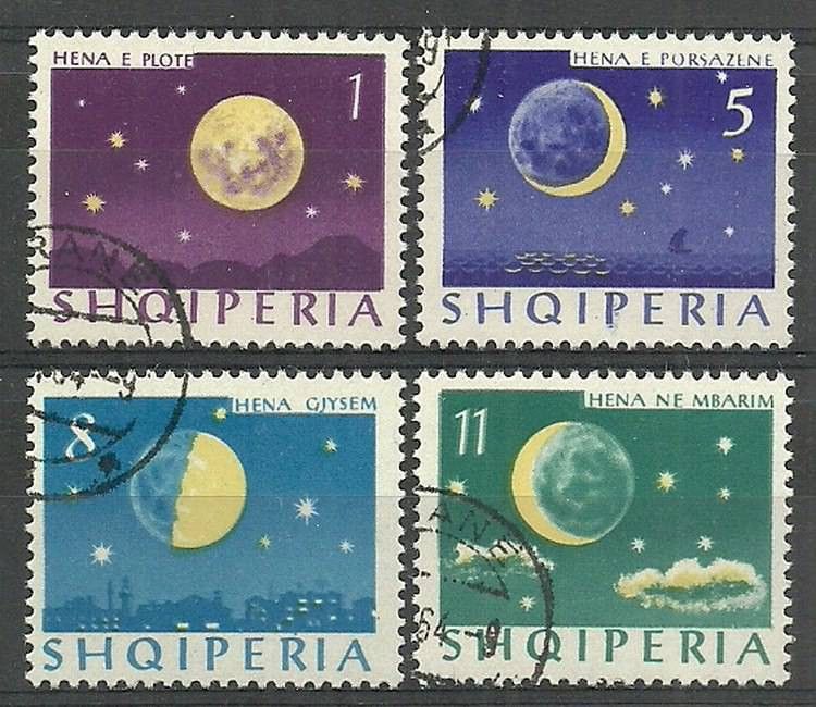 Znaczek Albania 1964 Mi 839-842 Stemplowane