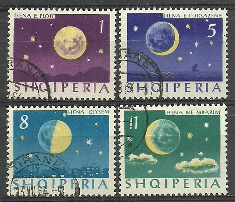 Znaczek Albania 1964 Mi 839-842 Stemplowane