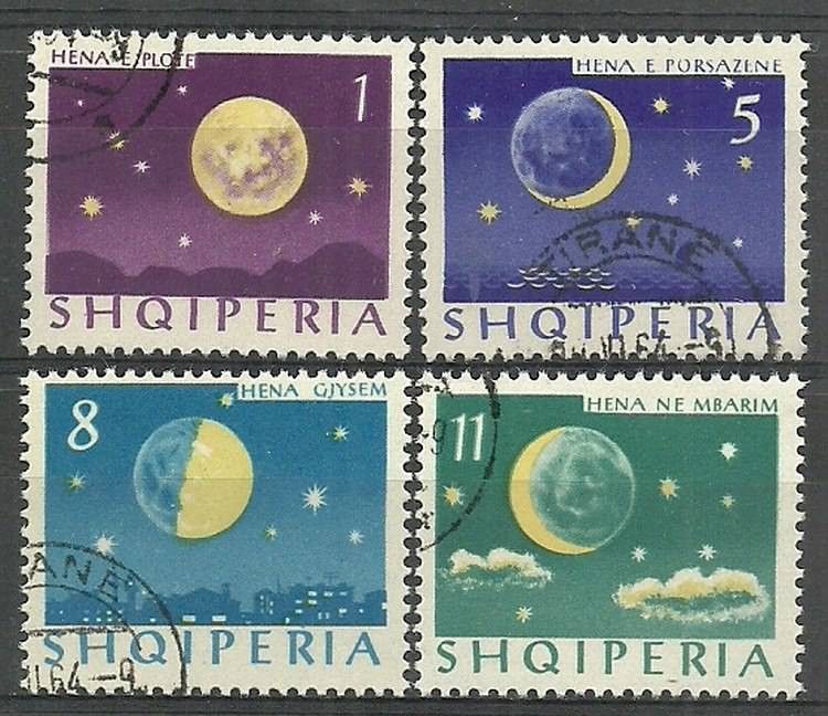 Znaczek Albania 1964 Mi 839-842 Stemplowane
