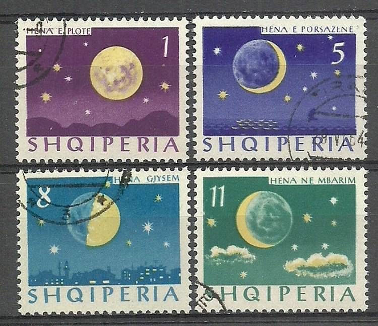 Znaczek Albania 1964 Mi 839-842 Stemplowane