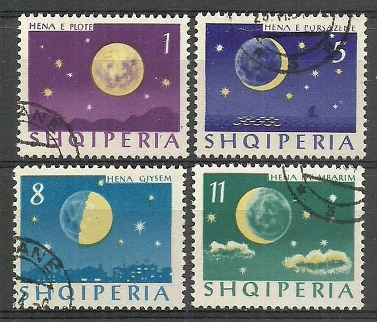 Znaczek Albania 1964 Mi 839-842 Stemplowane