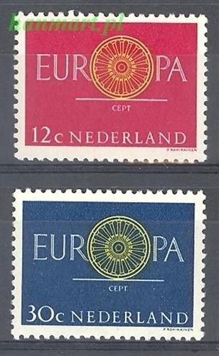 Znaczek Holandia 1960 Mi 753-754 Czyste **