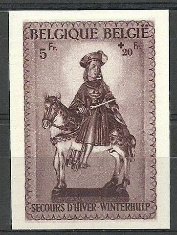 Znaczek Belgia 1942 Mi 598 Czyste **