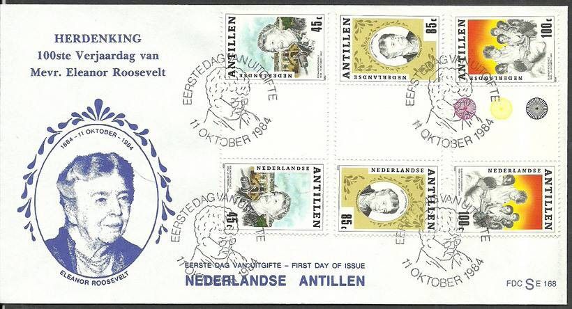 Znaczek Antyle Holenderskie 1984 Mi 539-541 FDC