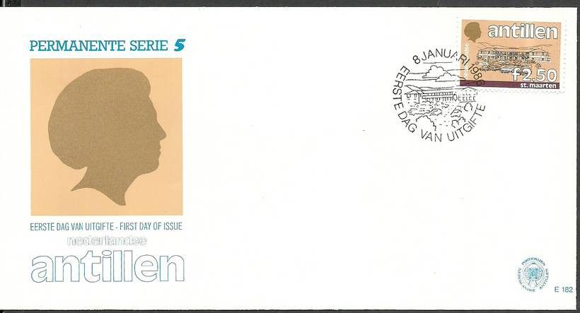 Znaczek Antyle Holenderskie 1985 Mi 577 FDC