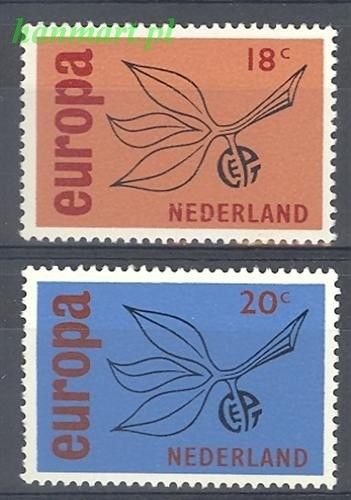 Znaczek Holandia 1965 Mi 848-849 Czyste **