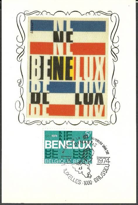 Znaczek Belgia 1974 Mi 1775 Karta Max