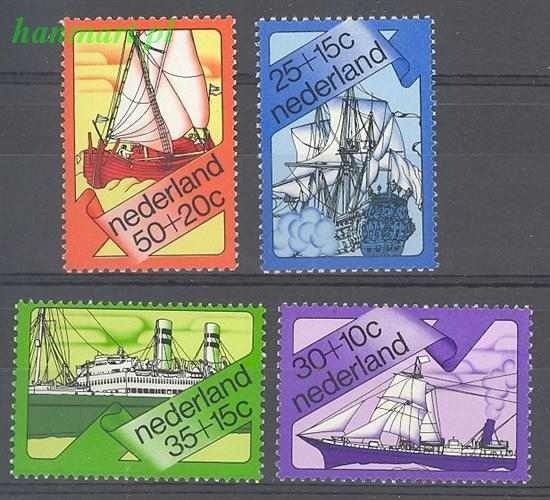 Znaczek Holandia 1973 Mi 1007-1010 Czyste **
