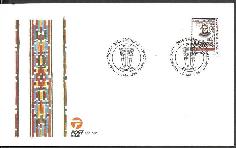 Znaczek Grenlandia 1998 Mi 322 FDC