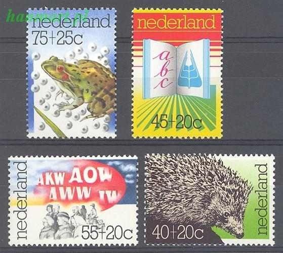 Znaczek Holandia 1976 Mi 1070-1073 Czyste **