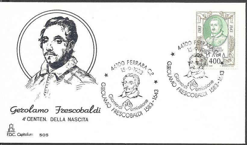Znaczek Włochy 1983 Mi 1855 FDC