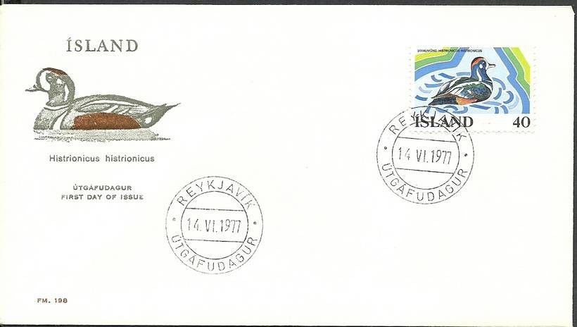 Znaczek Islandia 1977 Mi 524 FDC