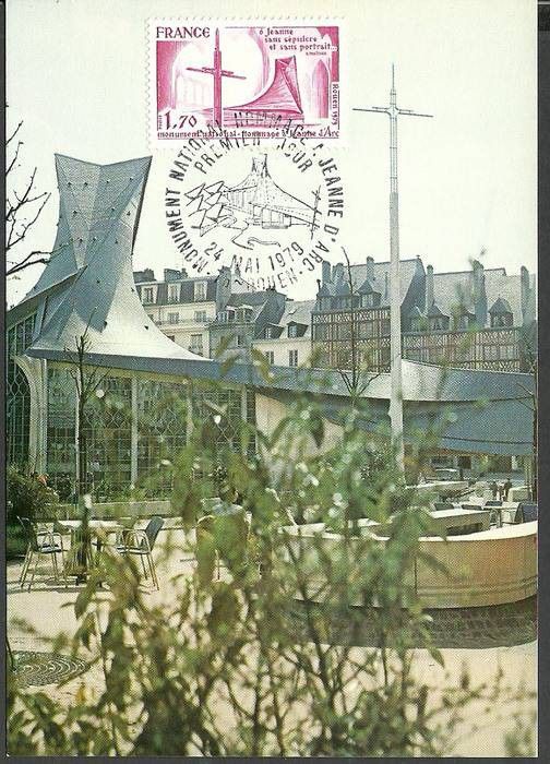 Znaczek Francja 1979 Mi 2155 Karta Max