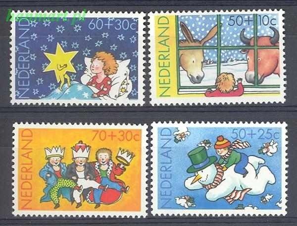 Znaczek Holandia 1983 Mi 1241-1244 Czyste **