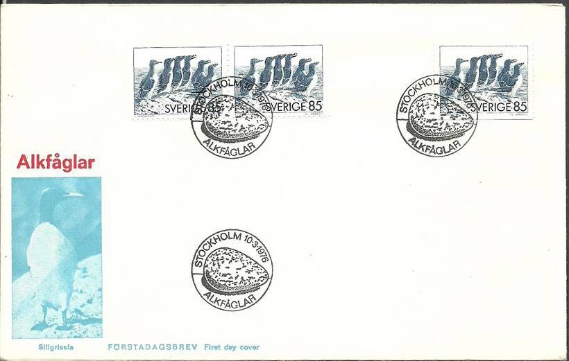 Znaczek Szwecja 1976 Mi 937ADlDr FDC
