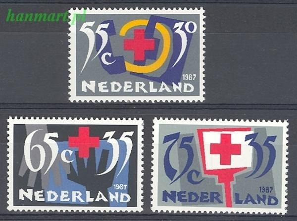 Znaczek Holandia 1987 Mi 1323-1325 Czyste **