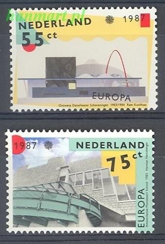 Znaczek Holandia 1987 Mi 1318-1319 Czyste **