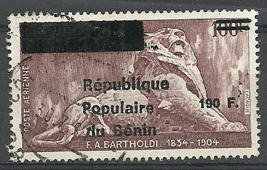 Znaczek Benin 1988 Mi U473 Stemplowane