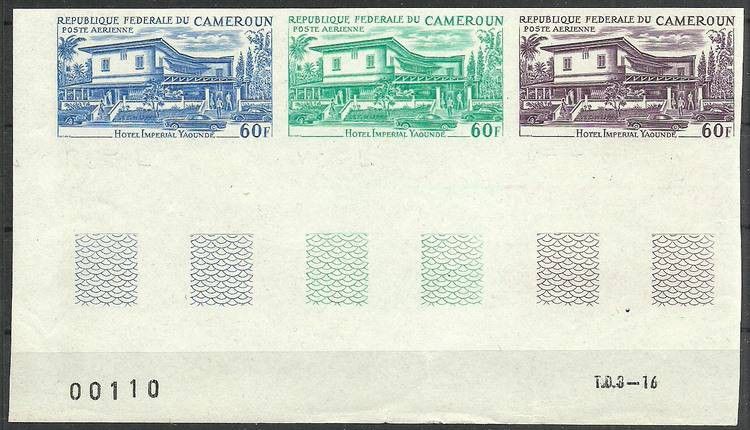 Znaczek Kamerun 1966 Mi kol471B Czyste **