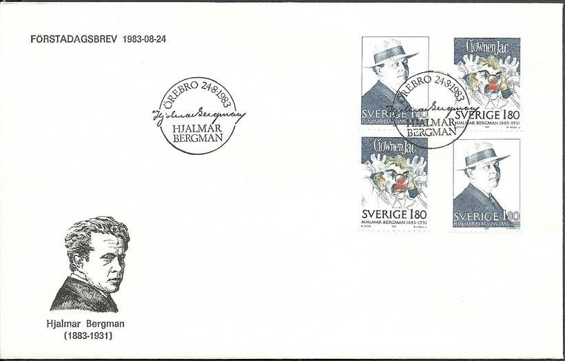 Znaczek Szwecja 1983 Mi 1249-1250 FDC