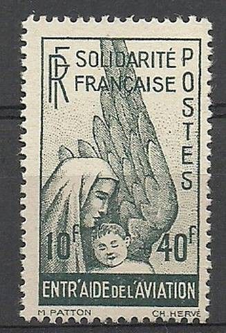 Znaczek Francja 1943 Mi nba8 Czyste **