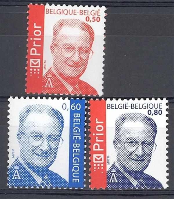 Znaczek Belgia 2004 Mi 3313-3315 Czyste **