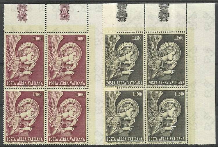 Znaczek Watykan 1968 Mi 536-537 Czyste **