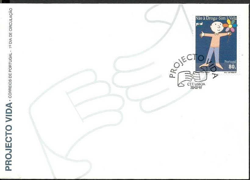 Znaczek Portugalia 1997 Mi 2172A FDC