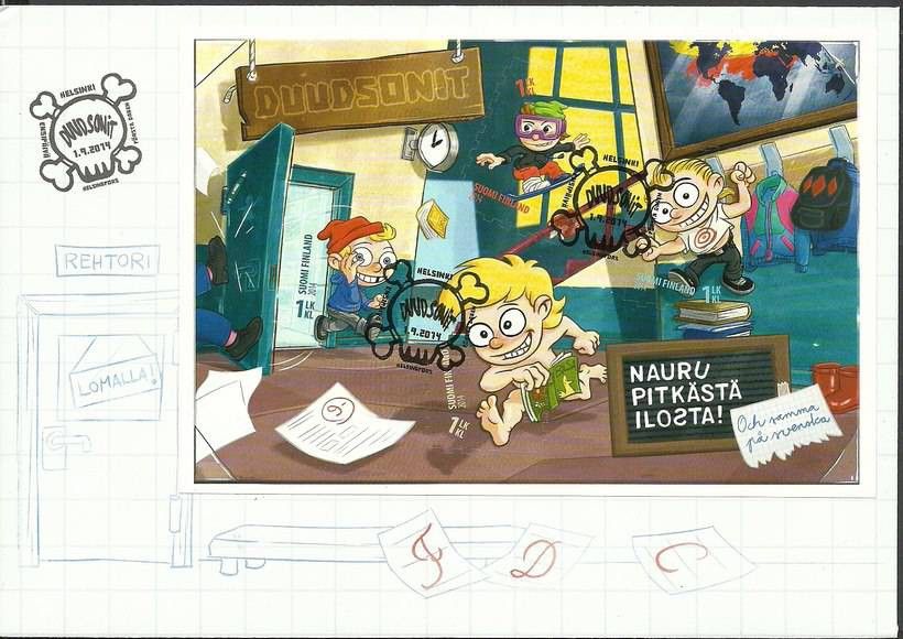 Znaczek Finlandia 2014 Mi bl 83 FDC