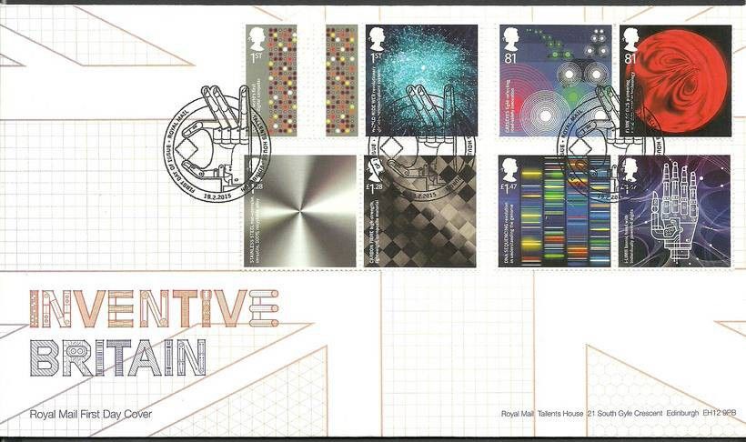 Znaczek Wielka Brytania 2015 Mi 3697-3704 FDC