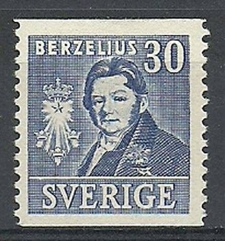 Znaczek Szwecja 1939 Mi 274A Z podlepką *