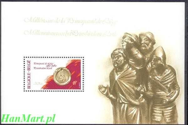 Znaczek Belgia 1980 Mi bl 50 Czyste **