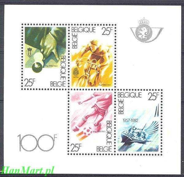 Znaczek Belgia 1982 Mi bl 52 Czyste **