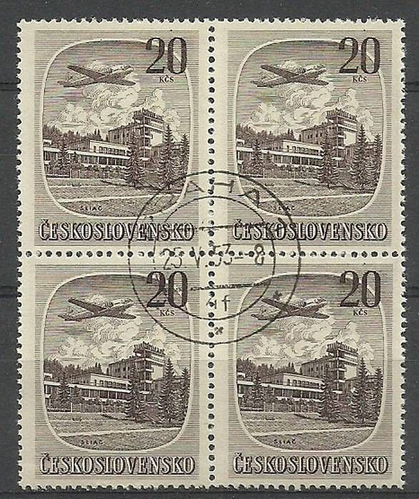Znaczek Czechosłowacja 1951 Mi 681 Stemplowane