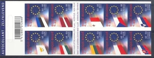 Znaczek Belgia 2004 Mi mh 3342-3351 Czyste **