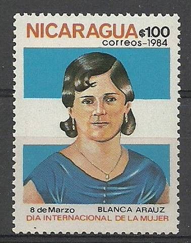 Znaczek Nikaragua 1984 Mi 2489 Czyste **