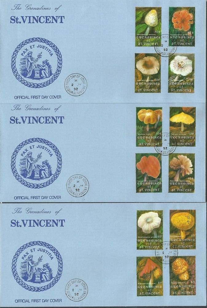 Znaczek Grenadines of St Vincent 1992 Mi 915-926 FDC