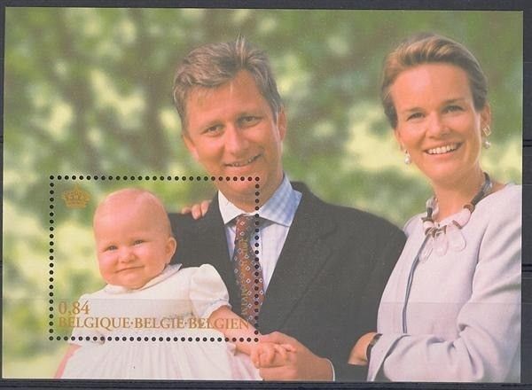 Znaczek Belgia 2002 Mi bl 85 Czyste **