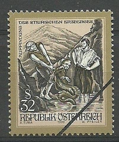 Znaczek Austria 1999 Mi spe 2300 Czyste **