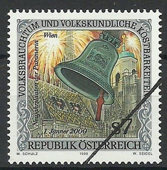 Znaczek Austria 1999 Mi spe 2299 Czyste **