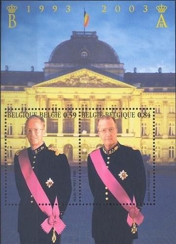 Znaczek Belgia 2003 Mi bl 90 Czyste **