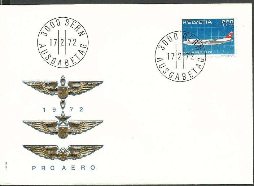 Znaczek Szwajcaria 1972 Mi 968 FDC