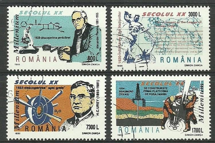 Znaczek Rumunia 1999 Mi abo 5426-5429 Czyste **