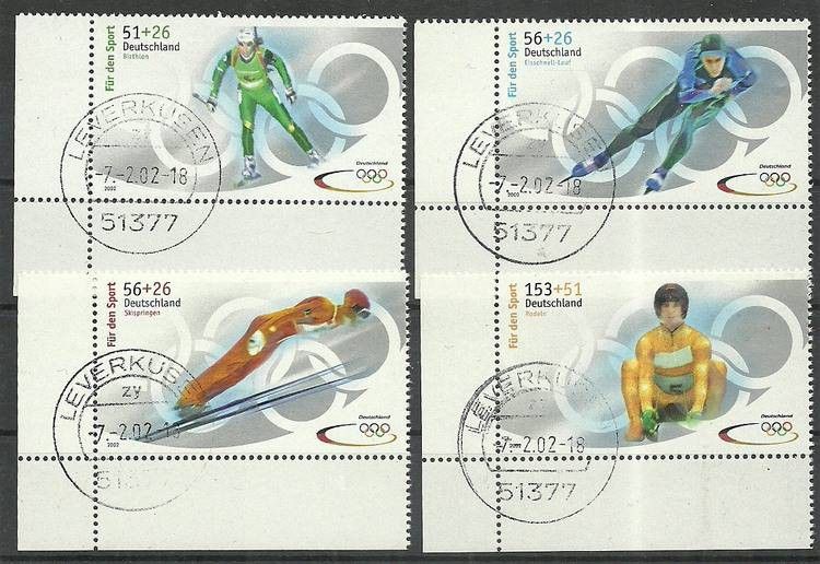 Znaczek Niemcy 2002 Mi abo 2237-2240 Czyste **